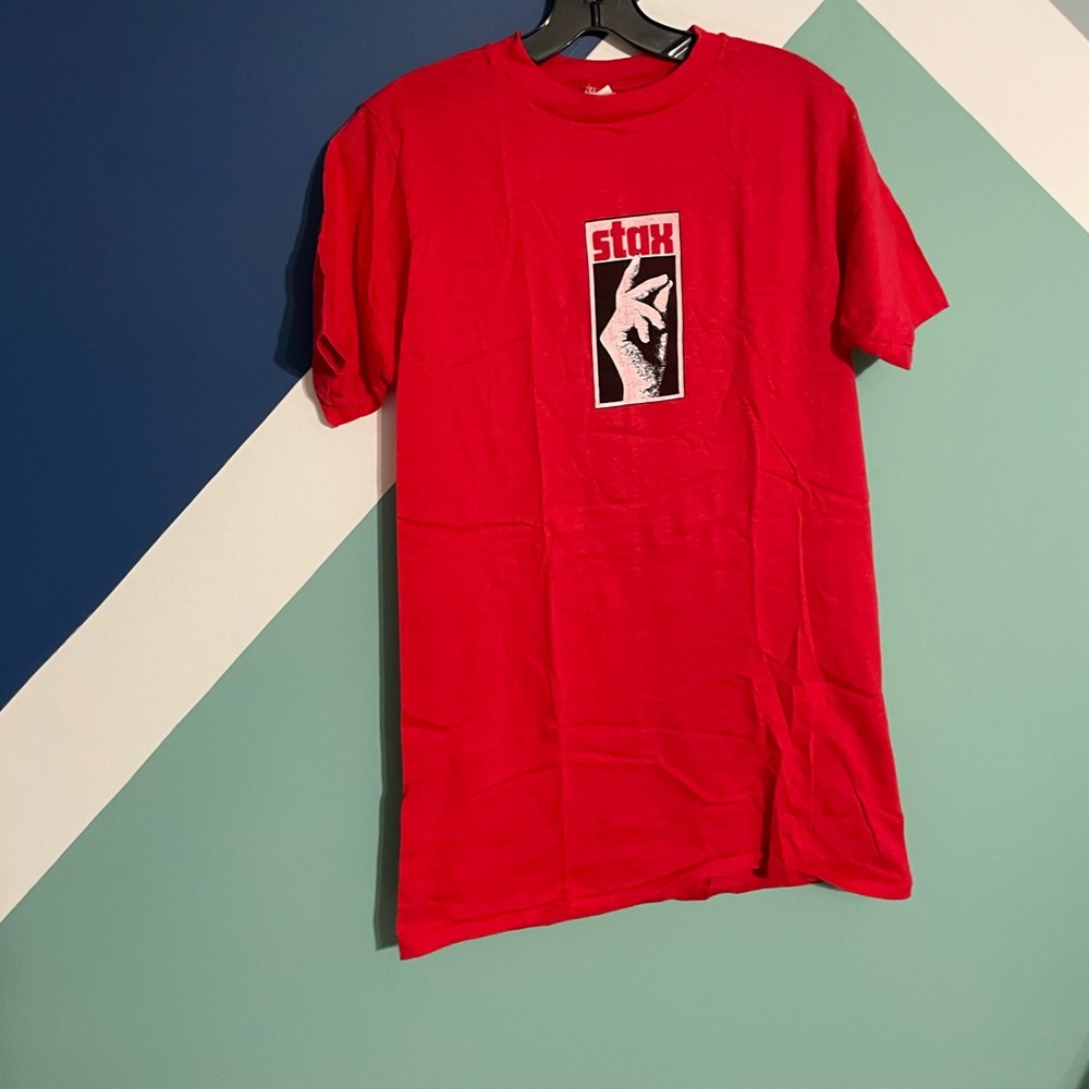 VIntage Rare 70s Stax “stax is bax” tee